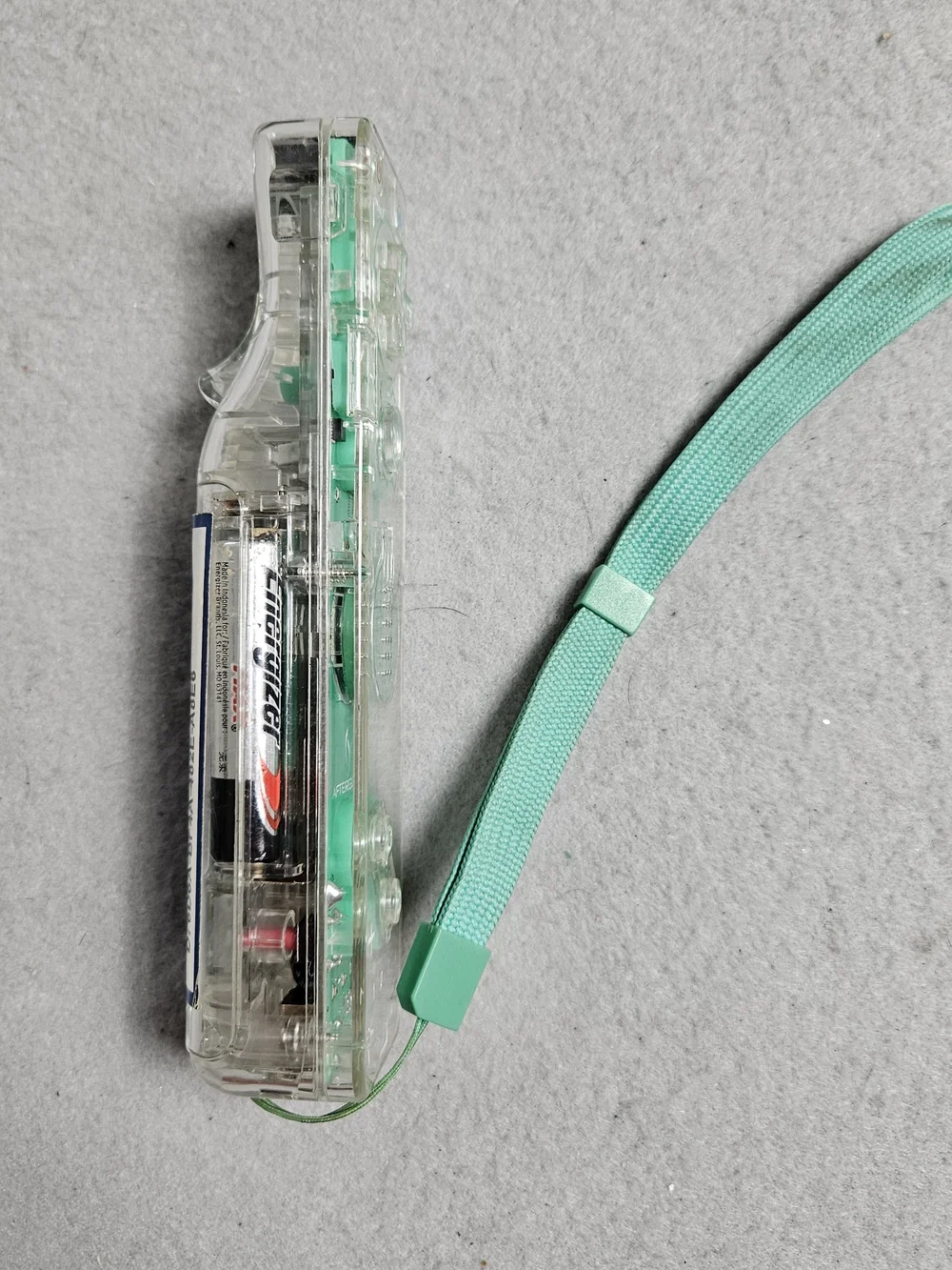 PDP Afterglow Transparent Green Wii Remote Controller